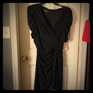 Black cocktail dress